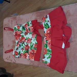 Issac Mizrahi 2 Piece Bathing Suit